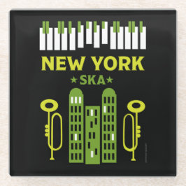 Posavasos De Vidrio Música de jazz de Ska