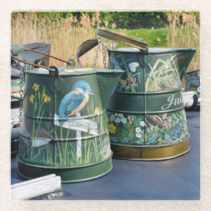 POSAVASOS DE VIDRIO NARROWBOATS