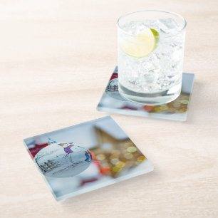 Posavasos De Vidrio Navidad