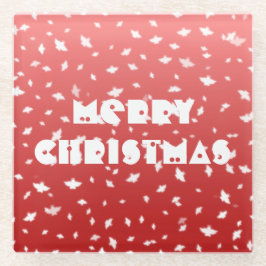 Posavasos De Vidrio Navidades Angels