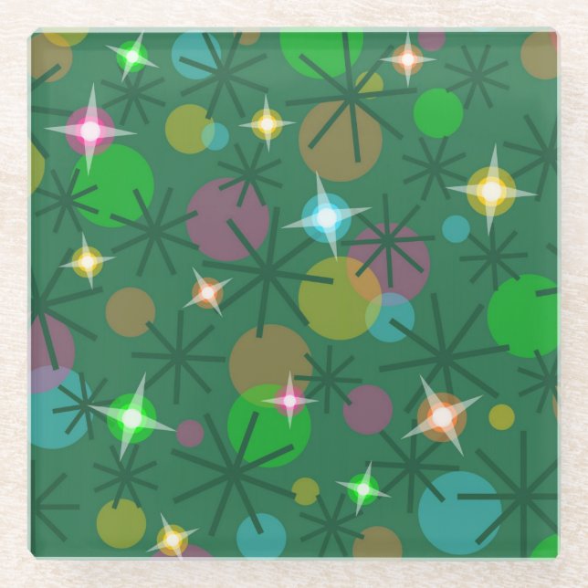 Posavasos De Vidrio Navidades Encendedor de vidrio (Anverso)