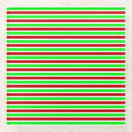 Posavasos De Vidrio Navidades Huellas de vidrio