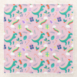 Posavasos De Vidrio Navidades inteligentes