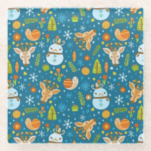 Posavasos De Vidrio Navidades inteligentes