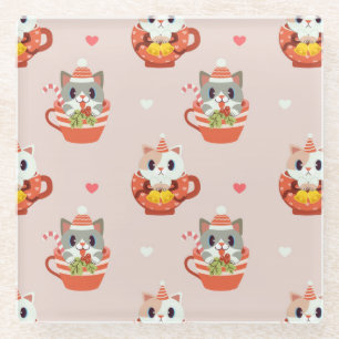 Posavasos De Vidrio Navidades inteligentes