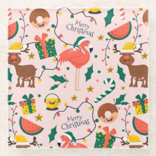 Posavasos De Vidrio Navidades inteligentes