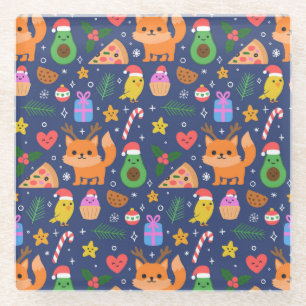 Posavasos De Vidrio Navidades inteligentes