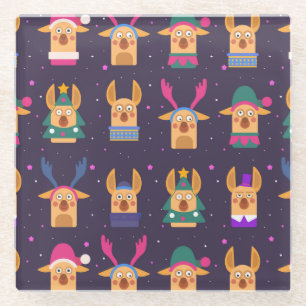 Posavasos De Vidrio Navidades inteligentes