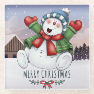 Posavasos De Vidrio Navidades inteligentes