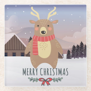 Posavasos De Vidrio Navidades inteligentes