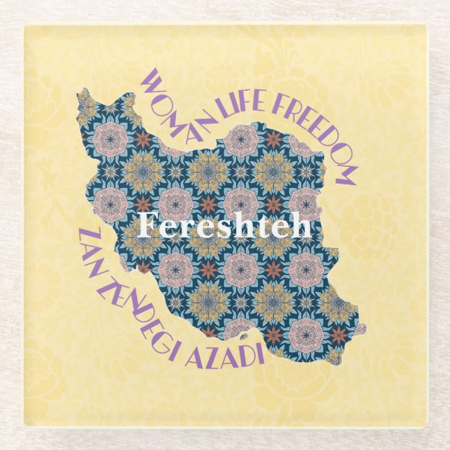 Posavasos De Vidrio Navidades personalizados regalos masivos de iguald (Anverso)