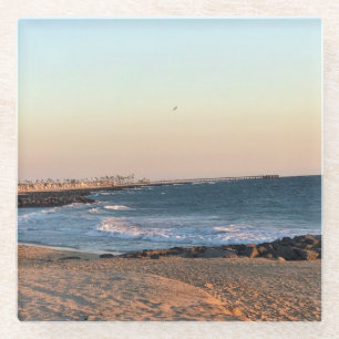 Posavasos De Vidrio Newport Beach en Sunset, California