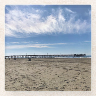 Posavasos De Vidrio Newport Pier, Newport Beach, California