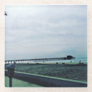 Posavasos De Vidrio Newport Pier, Newport Beach, California