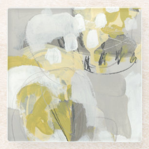 Posavasos De Vidrio Niebla cítrica