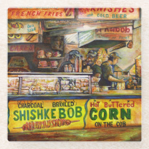 Posavasos De Vidrio No puedes competir con eso