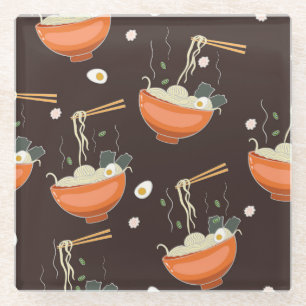 Posavasos De Vidrio Noodles Ramen: Gráficos de época