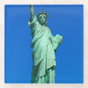 Posavasos De Vidrio Nueva York, estatua de la libertad