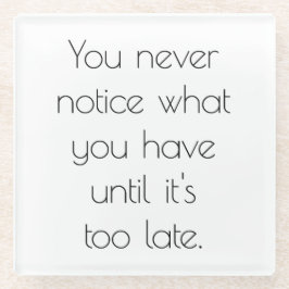 Posavasos De Vidrio Nunca Se Nota La Pascua De Vidrio