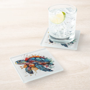 Posavasos De Vidrio Ocean Wanderer