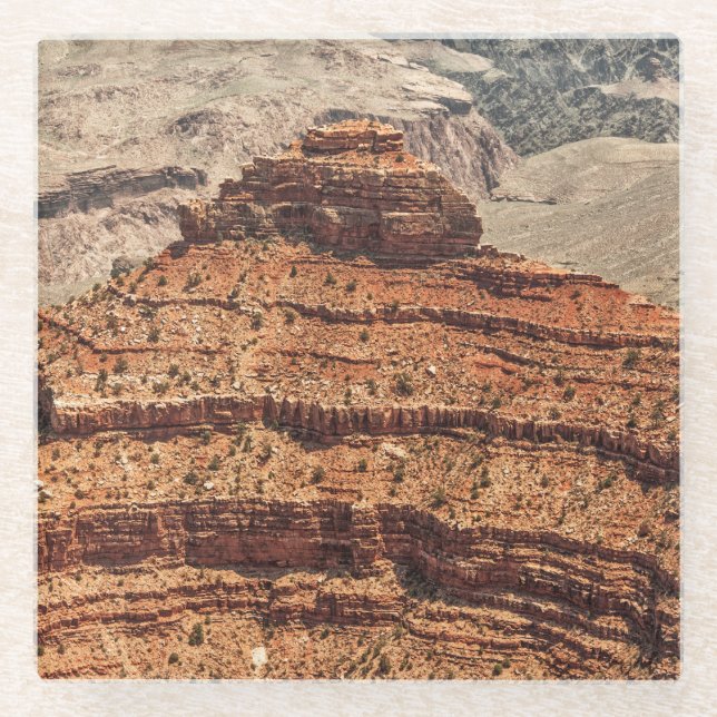 Posavasos De Vidrio O'Neill Butte (Anverso)