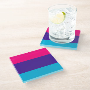 Posavasos De Vidrio Orgullo Andrógino