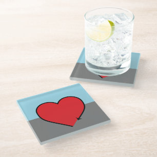 Posavasos De Vidrio Orgullo Autosexual