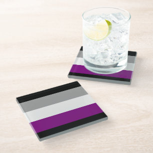 Posavasos De Vidrio Orgullo de Demisexual