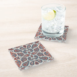 Posavasos De Vidrio Orgullo de Paisley