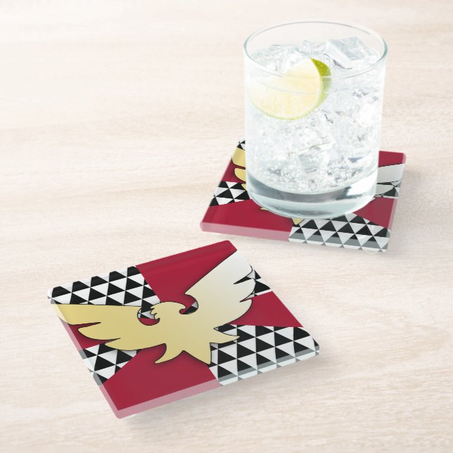 Posavasos De Vidrio Orgullo Drag (Angular)