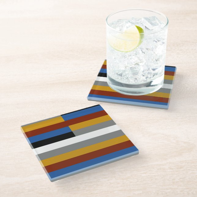 Posavasos De Vidrio Orgullo freak (Angular)