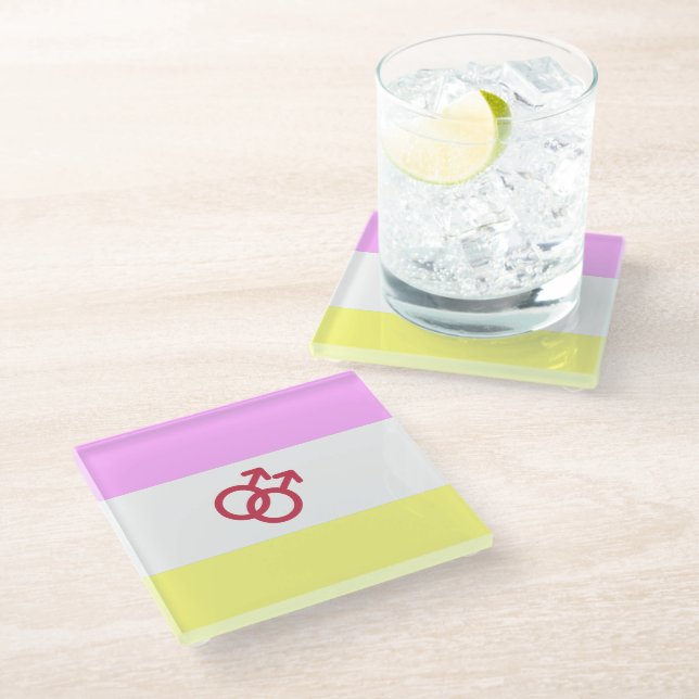 Posavasos De Vidrio Orgullo Twink (Angular)