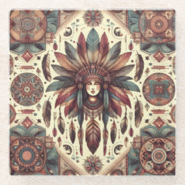 Posavasos De Vidrio Orientación Espiritual