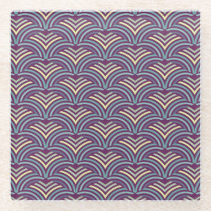 Posavasos De Vidrio Origen étnico abstracto 2