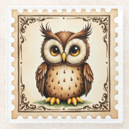 Posavasos De Vidrio Otoño guardián