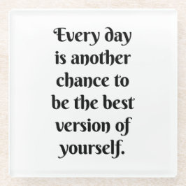 Posavasos De Vidrio Otra montaña rusa de vidrio de oportunidad