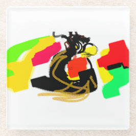 Posavasos De Vidrio Owl style nice