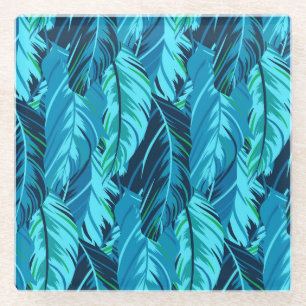 Posavasos De Vidrio Pájaros tropicales