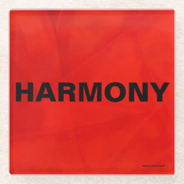 Posavasos De Vidrio Palabras