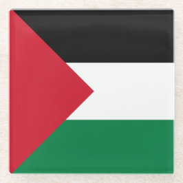 Posavasos De Vidrio Palestina