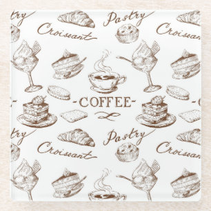 Posavasos De Vidrio Papel dulce