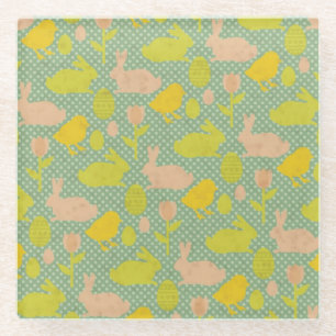 Posavasos De Vidrio Papel pintado de Pascua