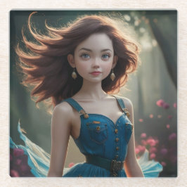 Posavasos de Vidrio para Fotos Elegantes