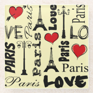 Posavasos De Vidrio París