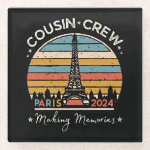 Posavasos De Vidrio París Francia Haciendo Recuerdos 2024