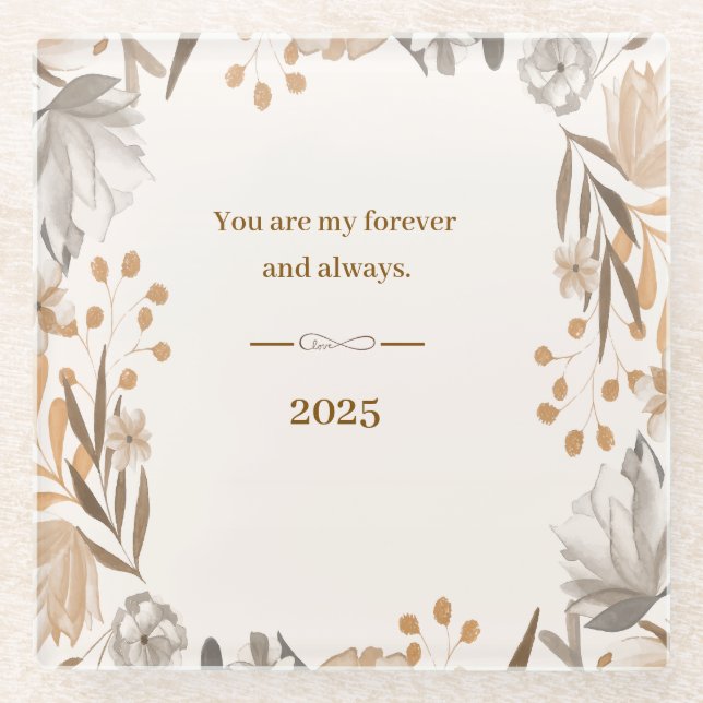 Posavasos De Vidrio Parpadeo (Anverso)