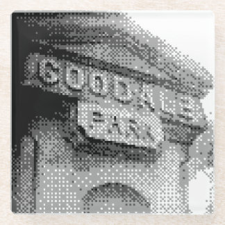 Posavasos De Vidrio parque de metro