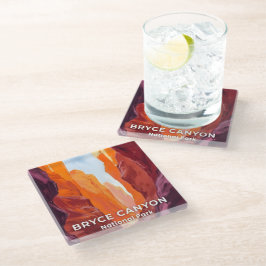 Posavasos De Vidrio Parque Nacional Bryce Canyon | Viajes a Utah