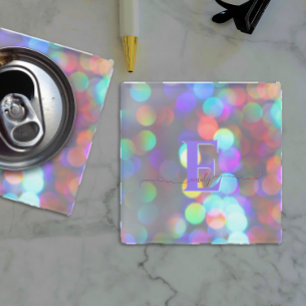 Posavasos De Vidrio Parques multicolores