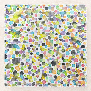 Posavasos De Vidrio Pasamanos de vidrio atómico